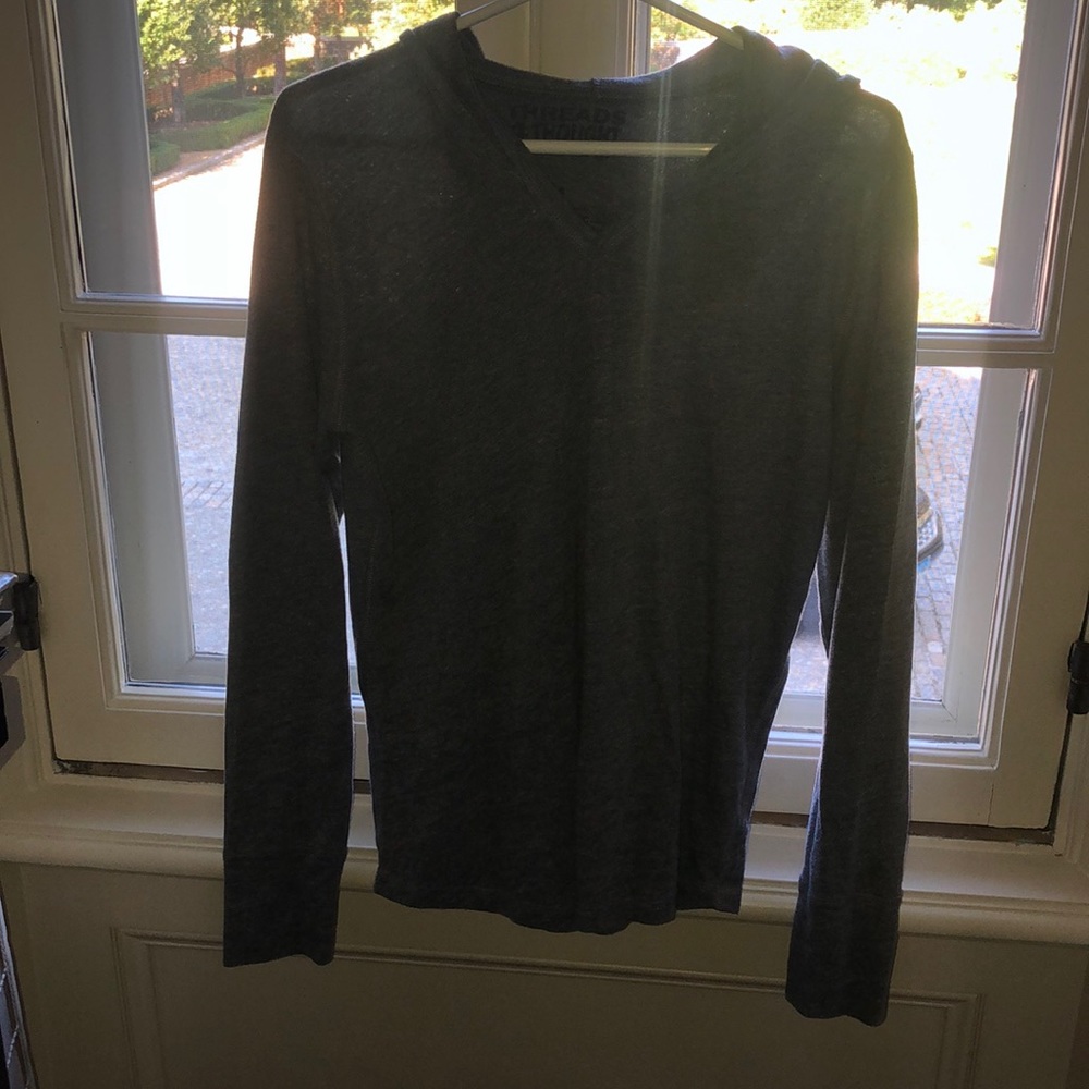 Threads 4 thought grey organic cotton sweater!
